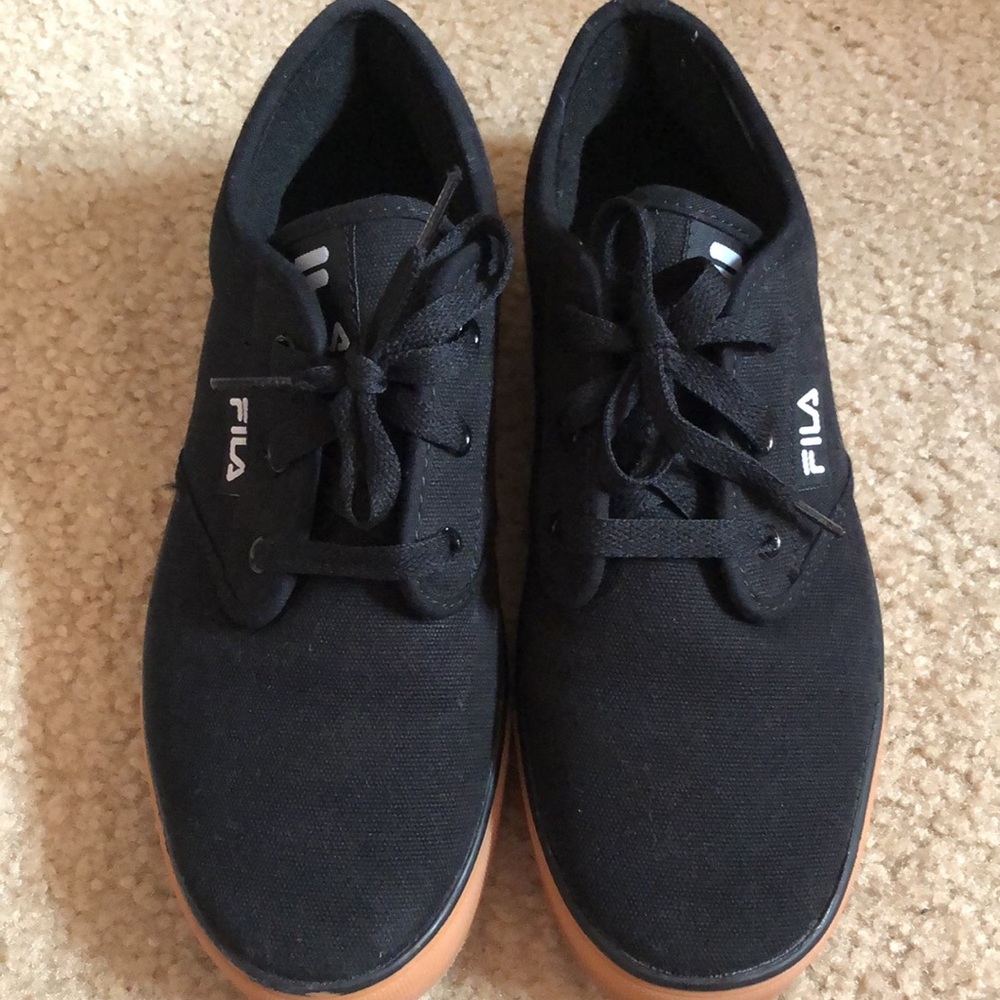 FILA Black Casual Shoes - Size 7 1/2